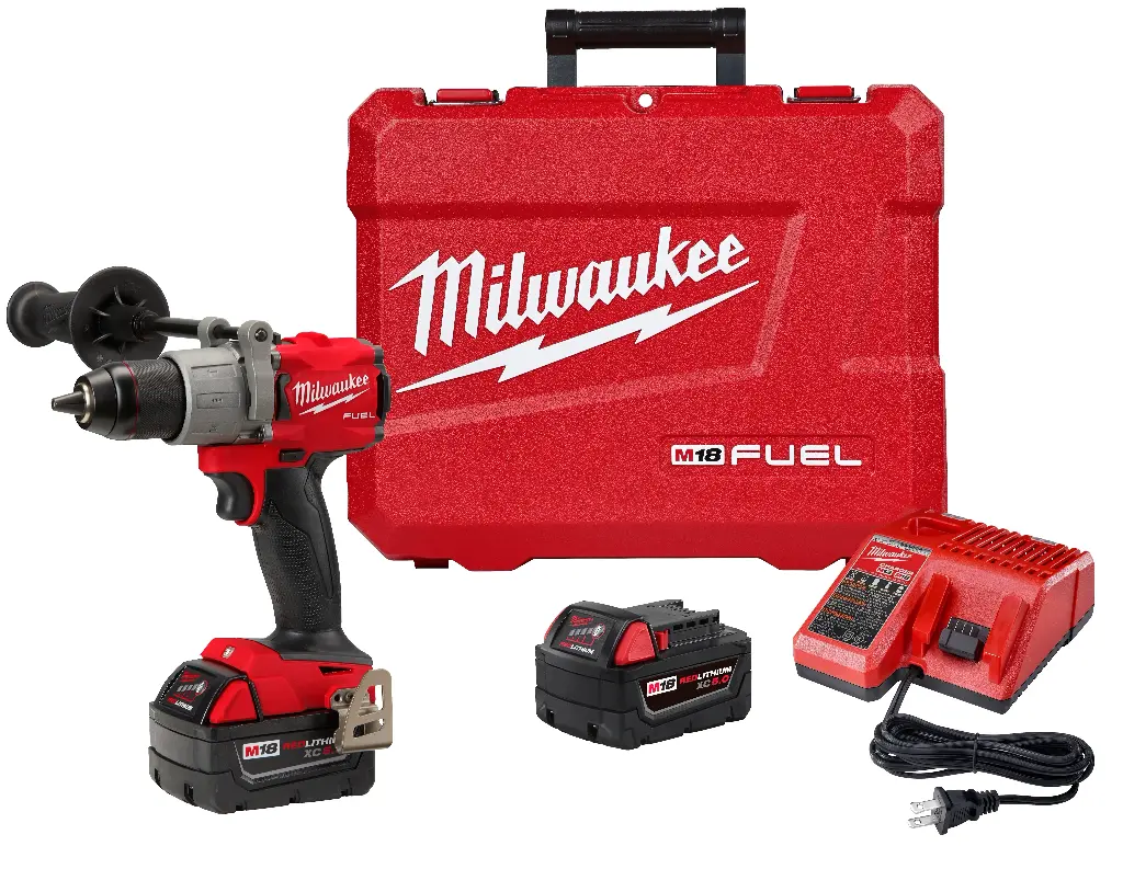Milwaukee® M18 Fuel™ 1/2″ 2804-22 Hammer Drill/Driver Kit