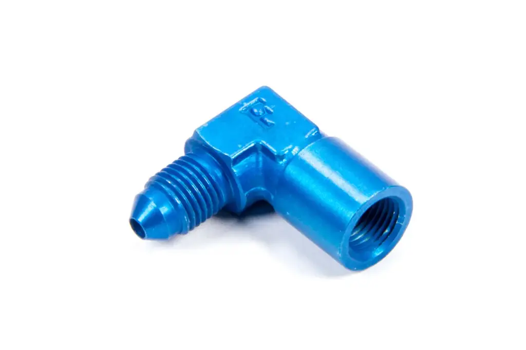 #3 To 1/8'' FNPT 90 Degree Gauge Adapter