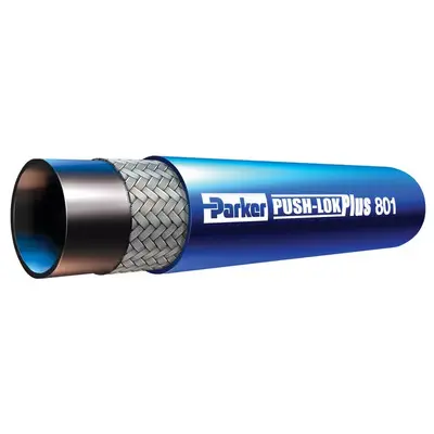 #4 Blue Push Lock Hose / Foot