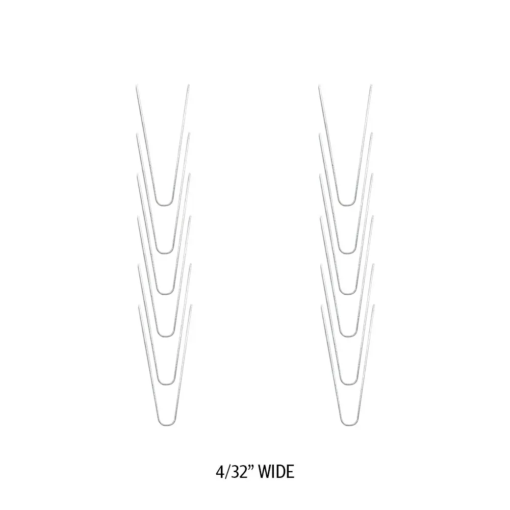 #4 Flat Bottom 4/32"  F/V100 Groover