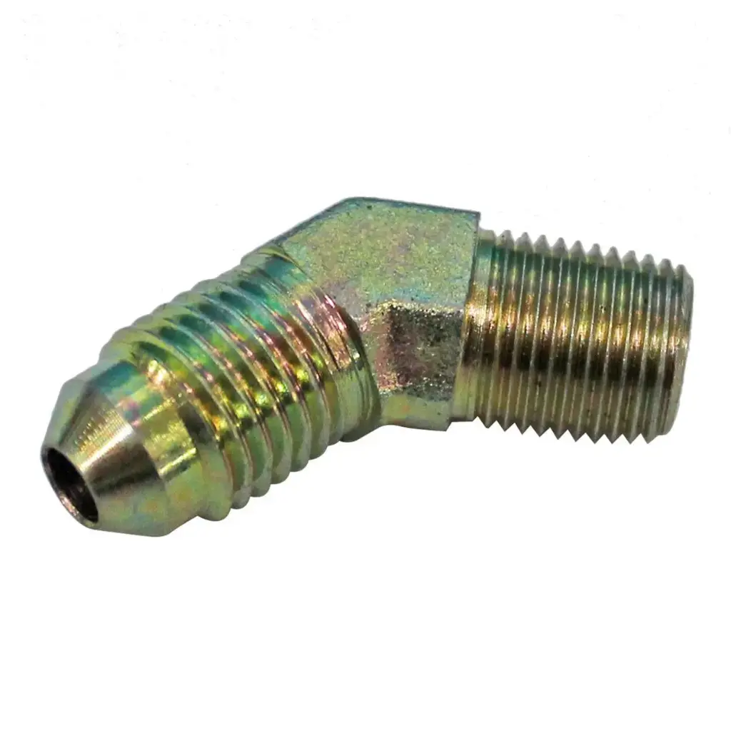#4 To 1/8" Pipe 45 Deg