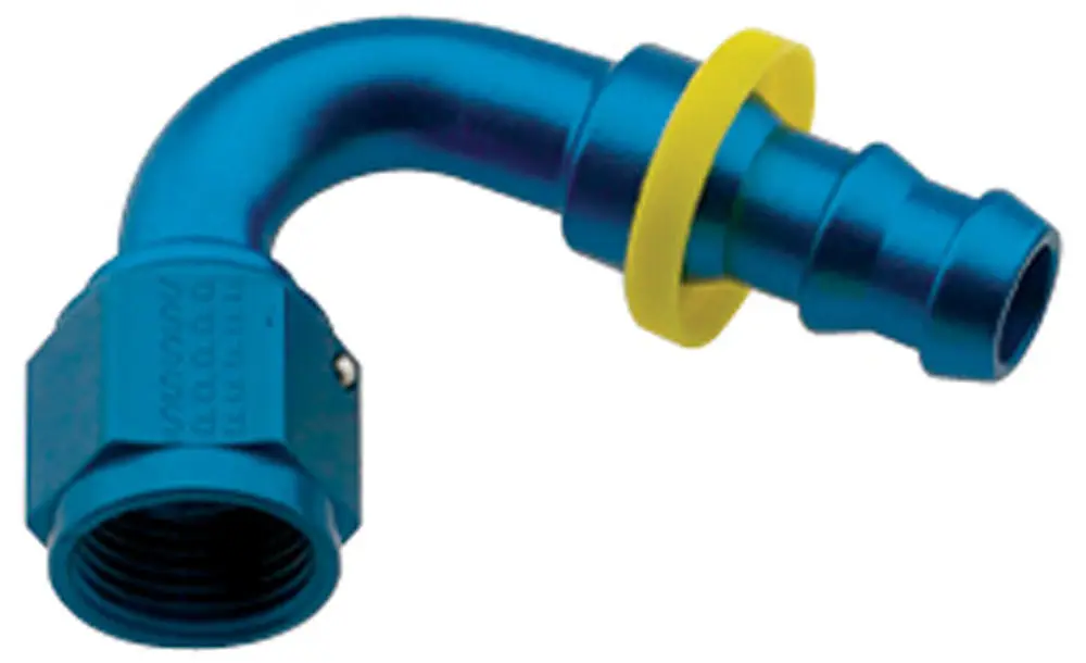 #6 x 120 Degree Push Lock Hose End