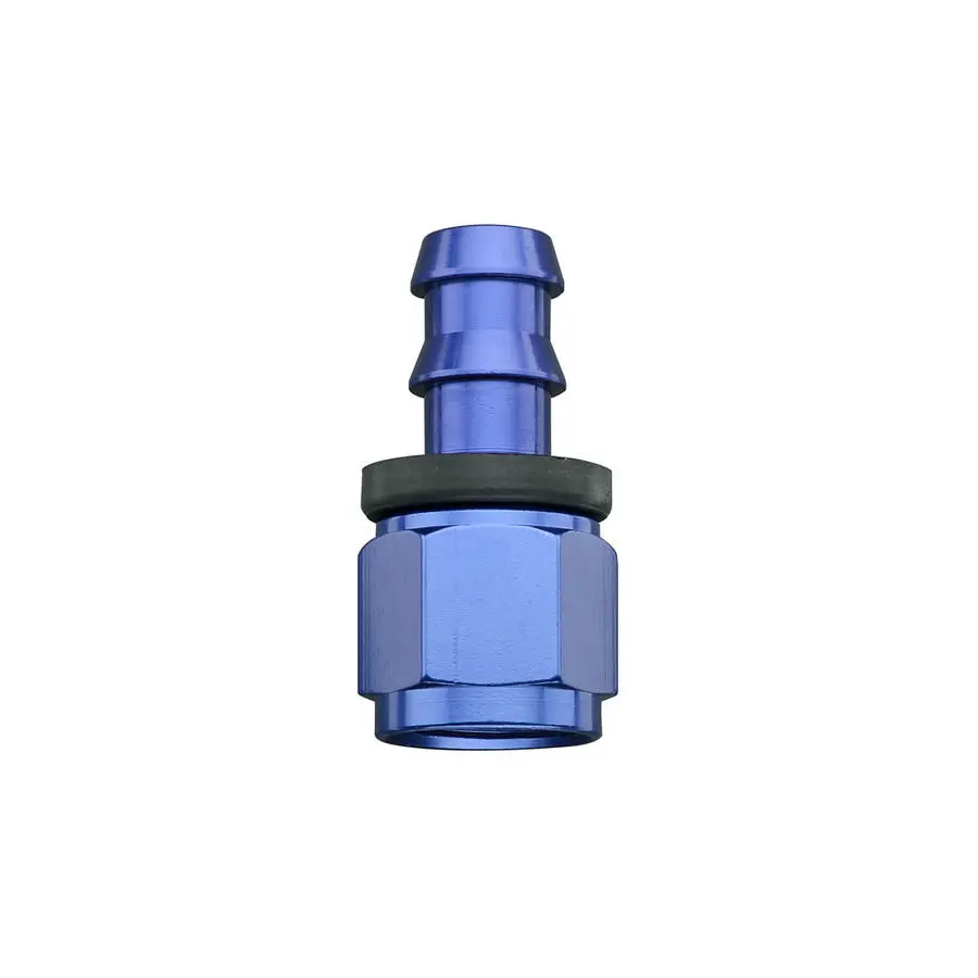 #8 x 3/8'' Hose {#6} Straight Push Lock Hose End 