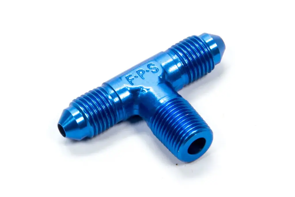 3an x 1/8 MPT Tee Pipe On The Side