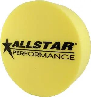 *****Wheel Mud Plug, Yellow, 5" Thick, Foam, 15" Wheels, Each ULT 5YELLOW*****