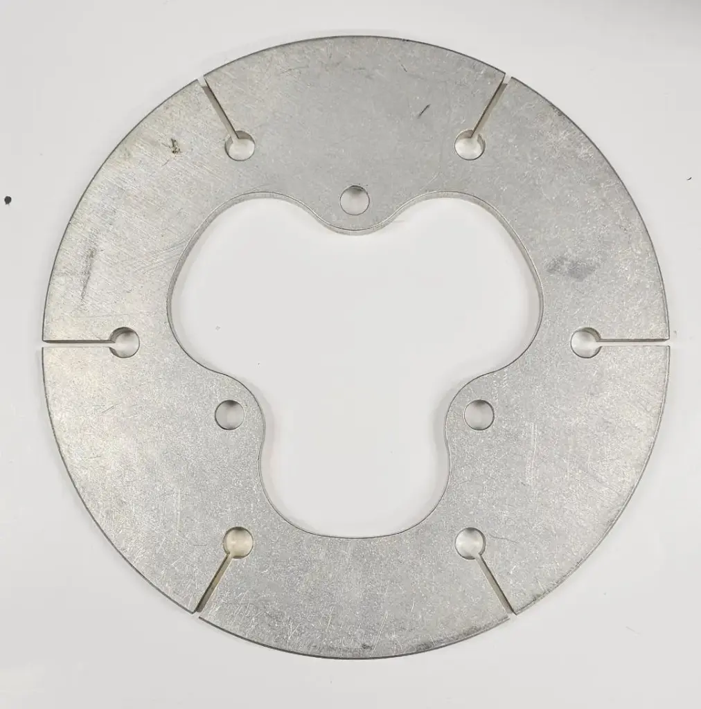 Brake Rotor, Drilled / Slotted, 11 in OD, 0.3750 in Thick