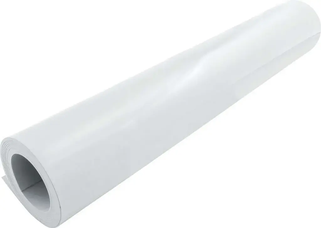 .070 White Plastic 2 Foot Wide Sold By The Foot
