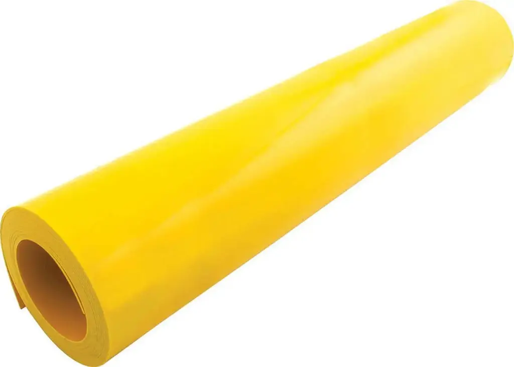 .070 Yellow Plastic 2' Wide Sold By The Foot 