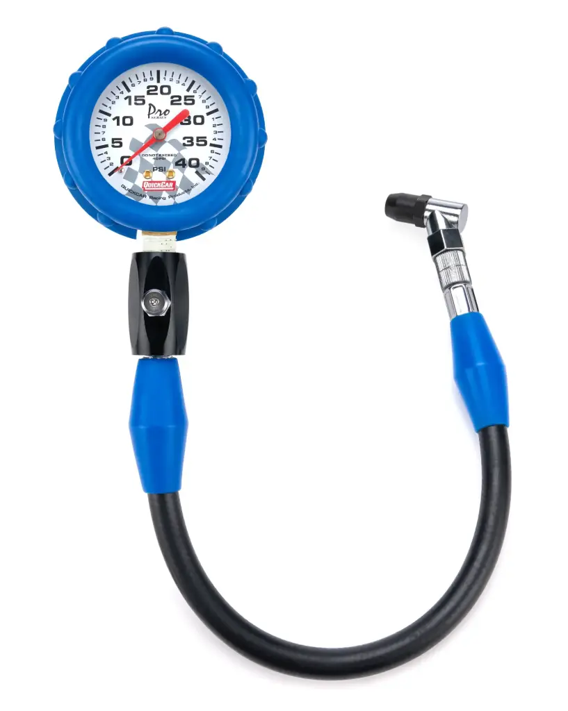 Tire Pressure Gauge, Dry, 0-40 PSI, Analog