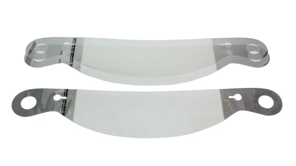 Helmet Shield Tear Off, Xstack 10, 2 mm Thick, 11-7/8''  Set of 30