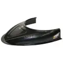 3" MD3 Flat Hood Scoop Carbon Fiber Look