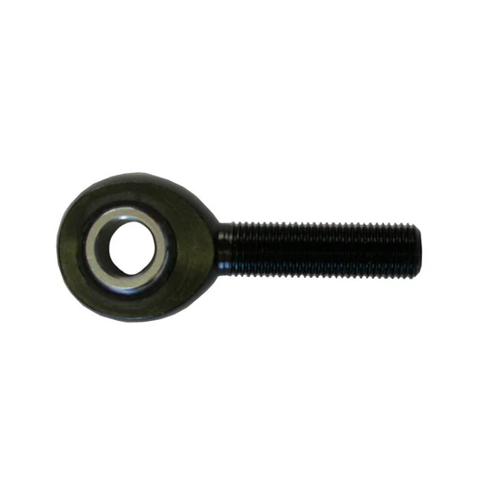 **3/8" x 3/8"-24 Aluminum Right Rod End, Black