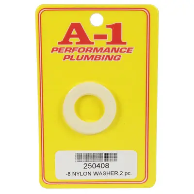 8 an Nylon Washer, Pair