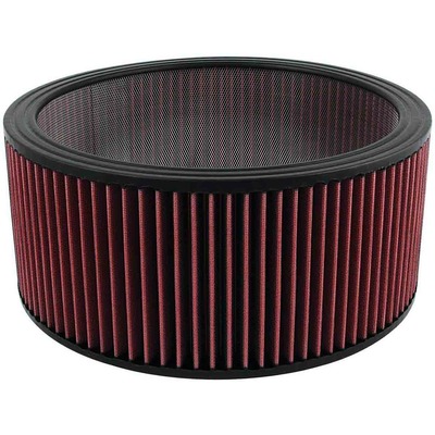 Allstar 14"x 6" Washable Air Filter Reusable Cotton, Red,