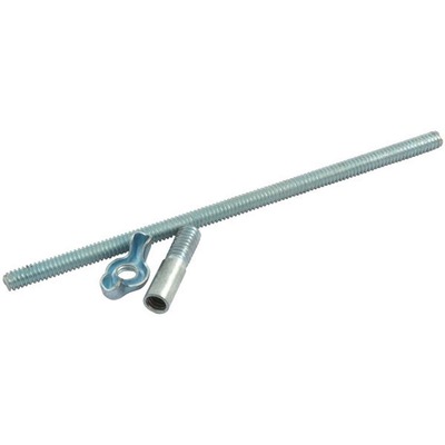 Air Cleaner Stud, 1/4''-20 Thread, 6'' Long Adapter / Wing Nut 