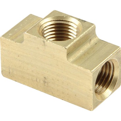 Allstar Inverted Flare Adapter Tee 3/16'' With 1/8'' NPT, Each