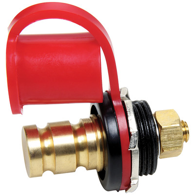 Remote Battery Terminal, Top Post, Red, 