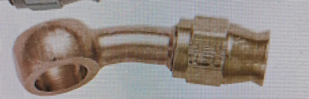 **Banjo Fitting- 40 Degree Bent Extension 10 Mm (3/8) Banjo To -3 Hose