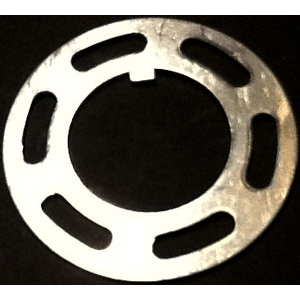 2.150'' OD. x 1.185'' ID. Slot Keyed Washer