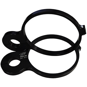 Bicknell 5-1/4" Fire Bottle Mount, For 1-1/4" Pipe, Pair-Brp 9573