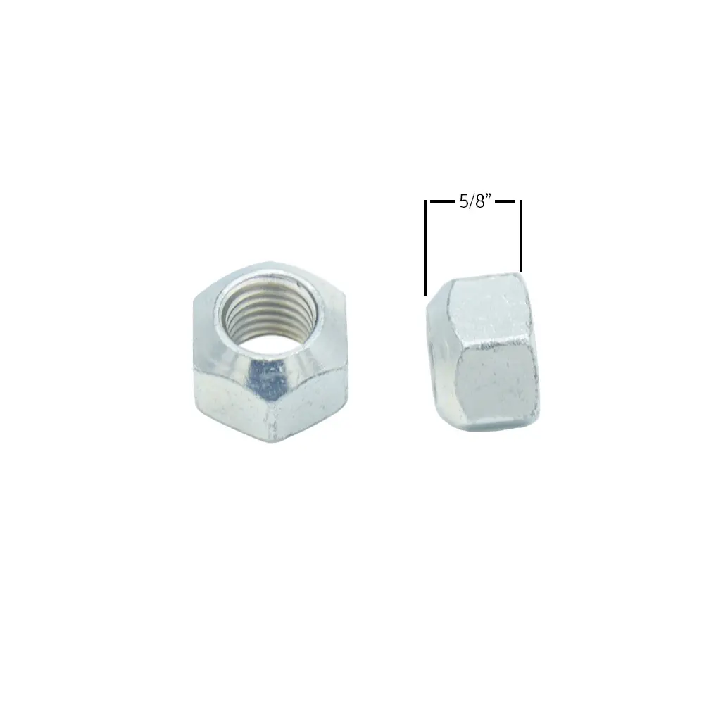 5/8" Course Single Bevel Steel Lug Nut