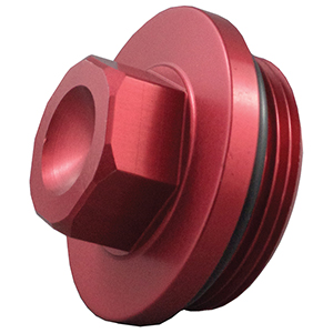 20an Rear End Inspection Plug, Red