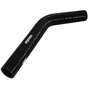 Bicknell BBC Upper Rad Hose To Right, Black