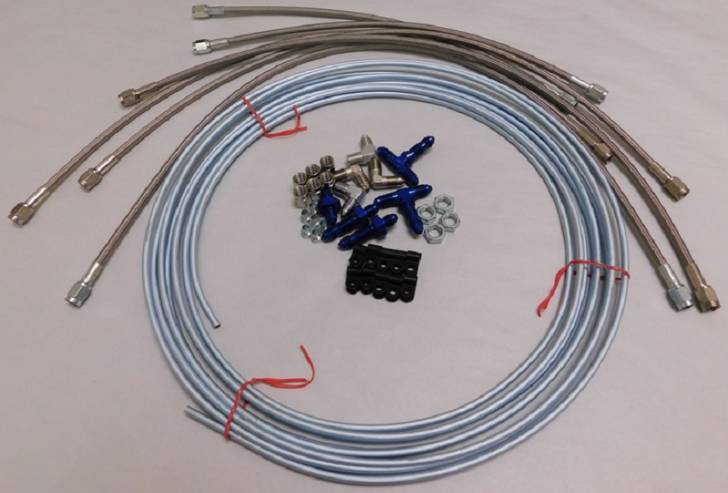 Bicknell Complete Brake Line Kit-Brp 407