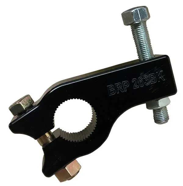 Curved Alum. Torsion Stop (Black)