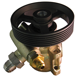 Power Steering Pump With Serpentine Pulley-