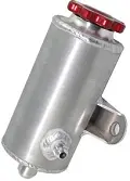 Round Power Steering Reservoir With Mounting Bracket
