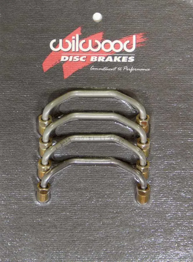 Crossover Tube, Forged Dynalite Caliper, 4 Pack, 1.25 in Rotor