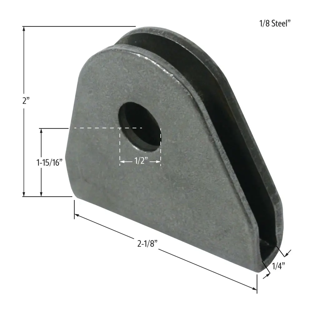 Double Sheer Seatbelt Tab, Each