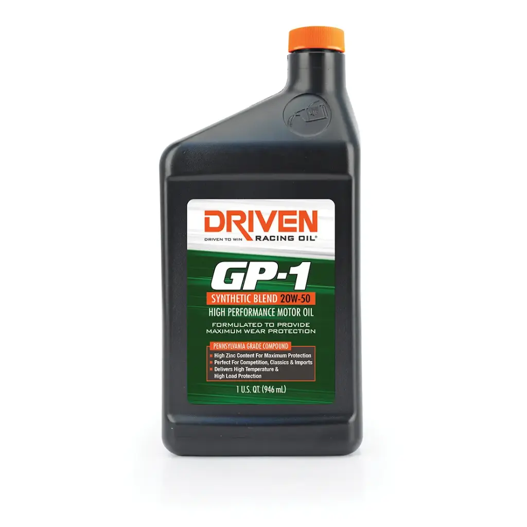 20W-50 Driven GP-1 Simi-Synthetic High Performance Motor Oil