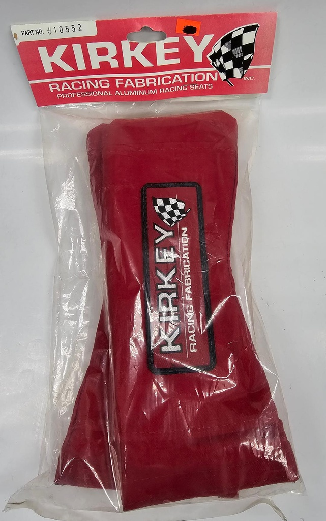 Kirkey Red Seat Belt Pads-Kir 10552