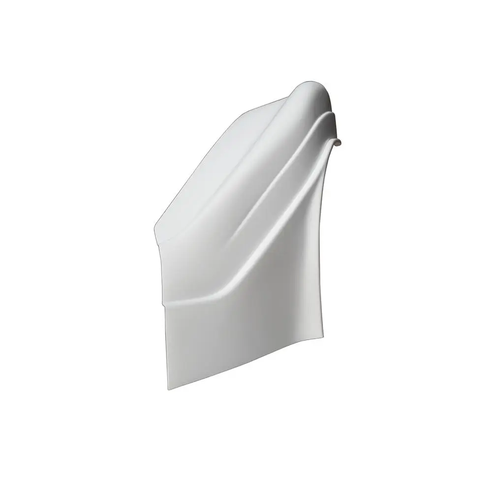 Left White Evolution 2 Upper Fender