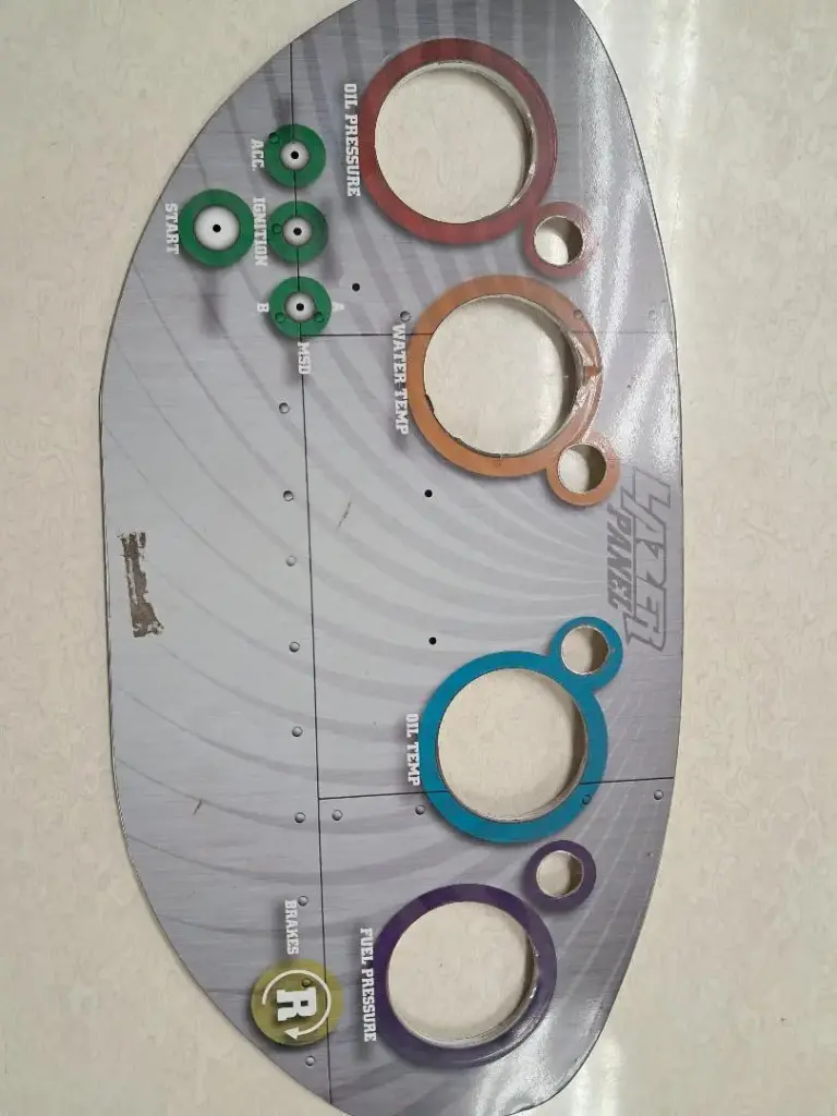 Lazer Dash W/Decal No Gauges