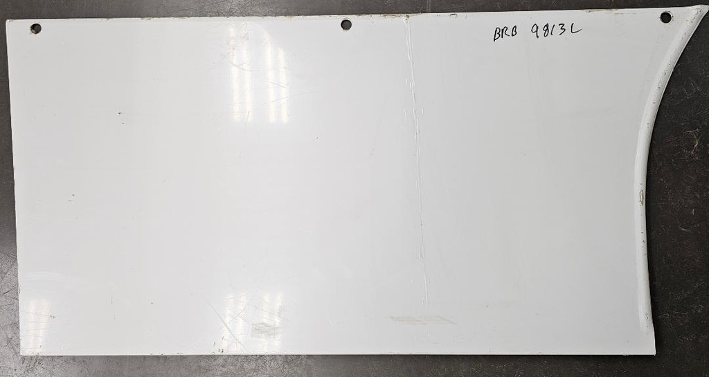 Left Rad Panel (White)- Brb 9813L