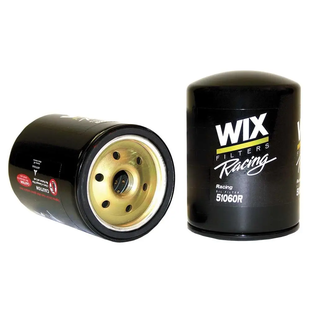 Wix Chevy Oil Filter, Anti Drain Back Valve, 13/16''-16 