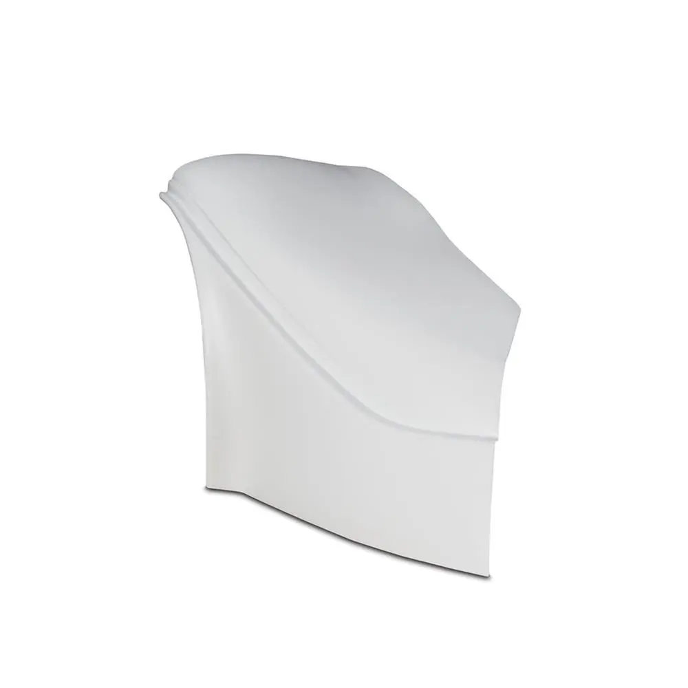 Right White Evolution 2 Upper Fender