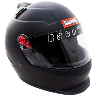 Racequip 2X-Large Top Flow Flat Black Helmet