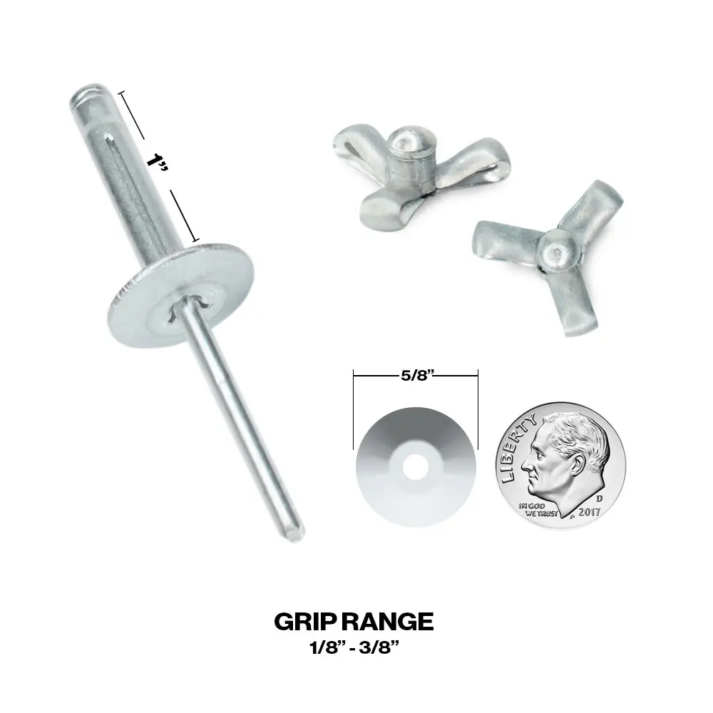 Silver Large Head Exploding  Alum/Alum