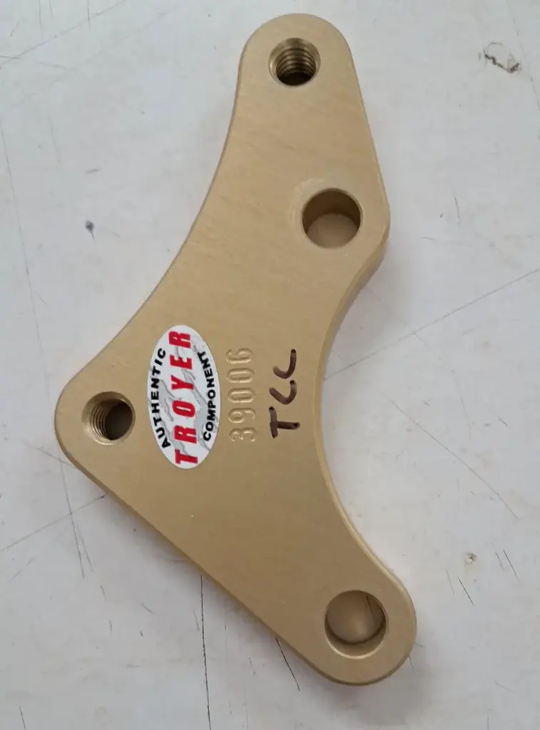 Super Lite Rear Caliper Mount, 1/2" Thick, 12.19" Rotor