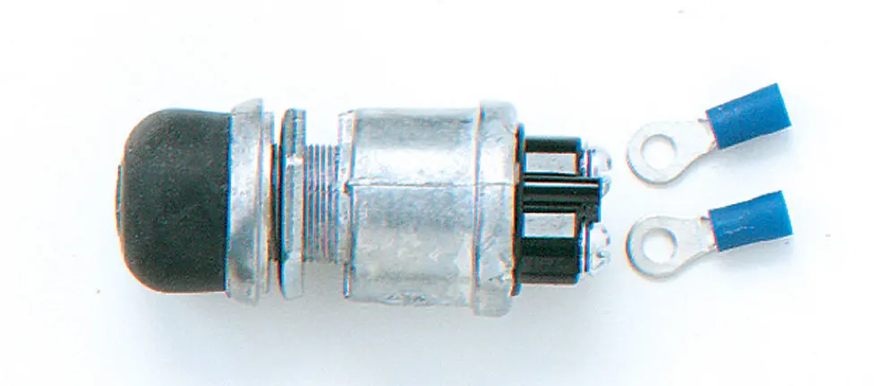 Starter Button Momentary, 15 AMP