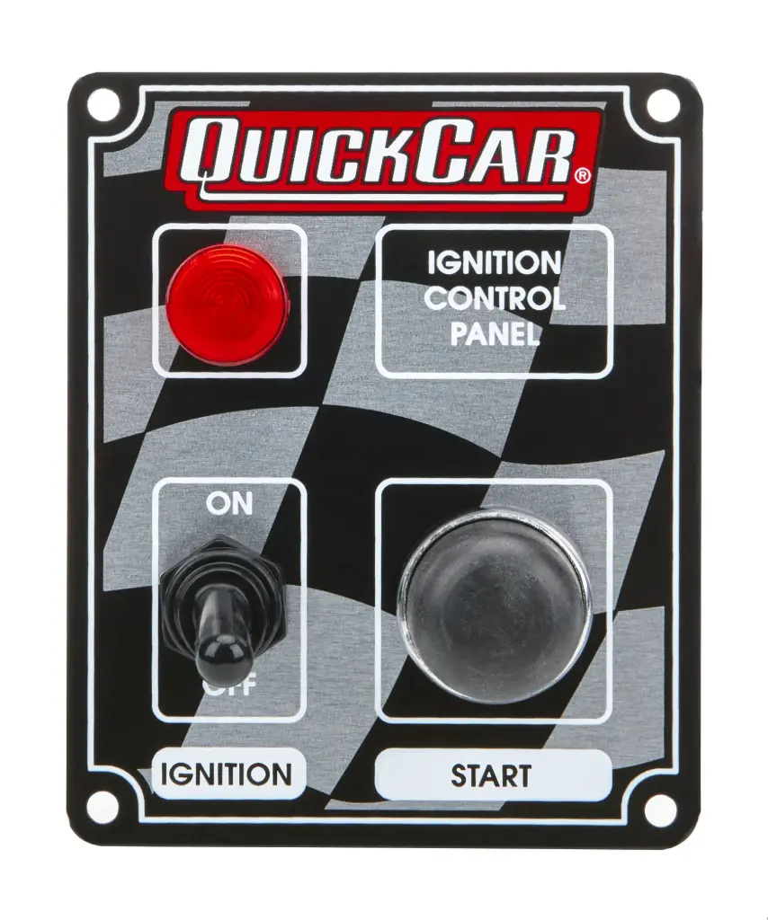 Ignition Switch Panel W/Light   Flag