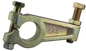 **#4 Straight Torsion Stop, Steel W/Bolts