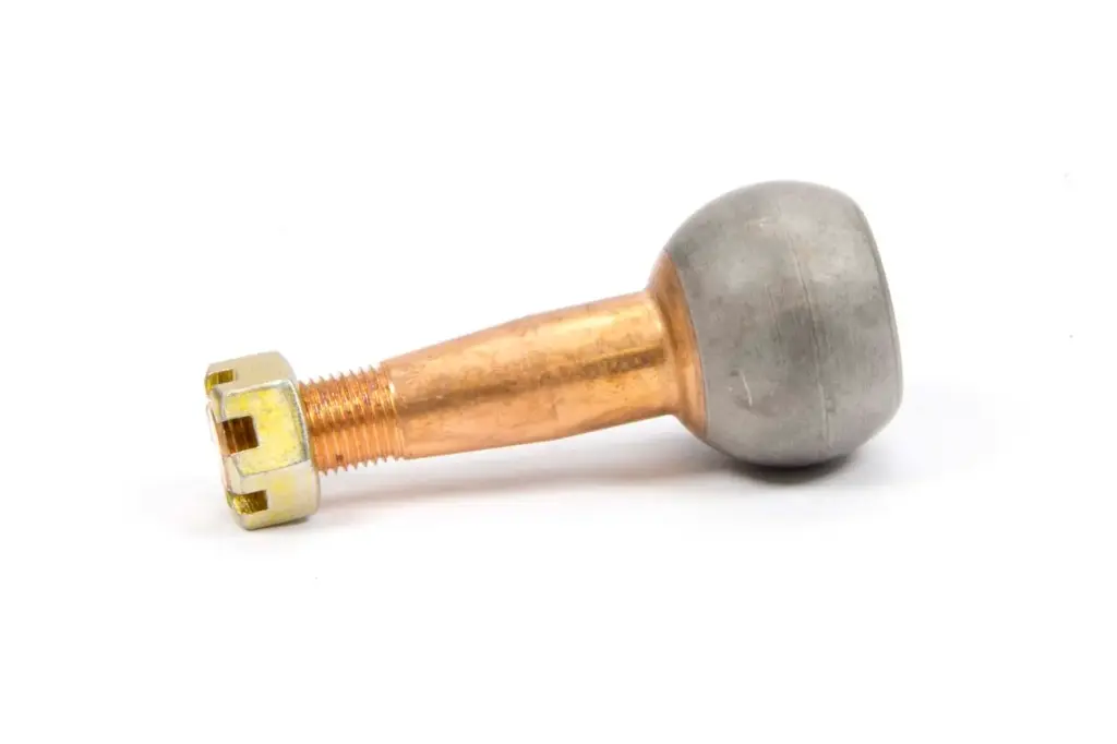 **Ball Joint Stud, 2.040''/ft Taper, 4.13'' Long, Plus 0.5'' Extended Length, 1.437'' Ball, 1/2''-20  Thread