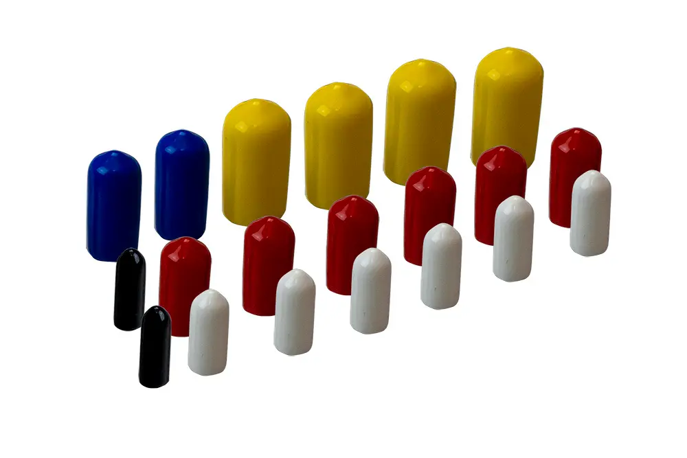 Vacuum Line Cap, Assorted Sizes, Rubber