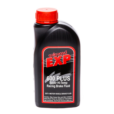 Wilwood Brake Fluid, EXP 600 Plus, DOT 4, 16.9 oz Bottle, Each 