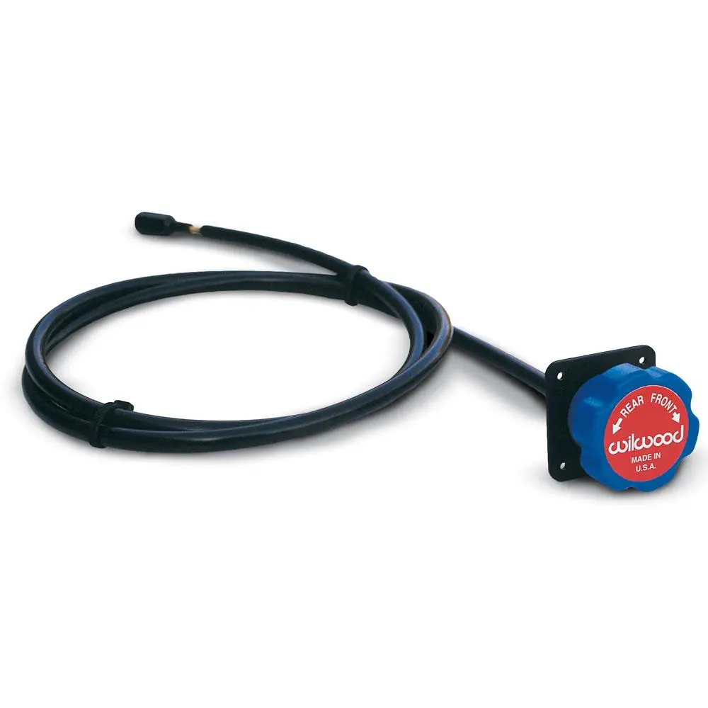 Wilwood Brake Bias Knob Adjuster, 5' Cable